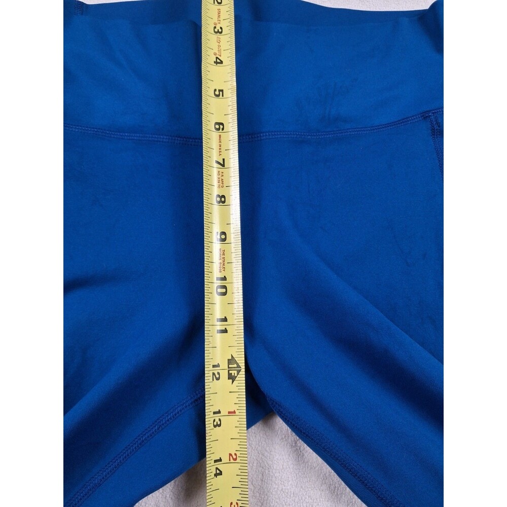 Under Amour Leggings Women's XL Blue Athletic Yoga Stretch Pants - Picture 9 of 10